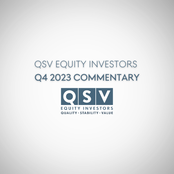 QSV Q4 Commentary